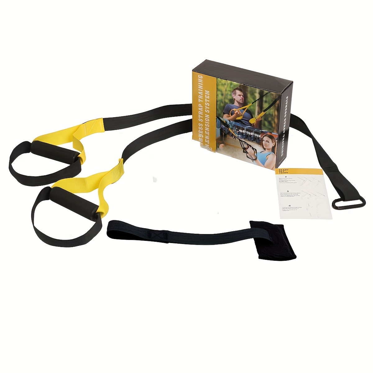 Suspension Trainer Trx - Trainingsgürtel mit verstellbarer Federung, körpergewichtige Widerstandstrainingsgurte