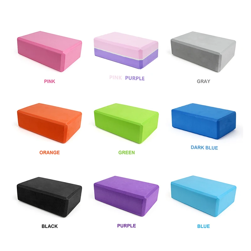 Yoga Fitness Board - EVA-Schaum Yoga Block Requisiten Ziegel Gym