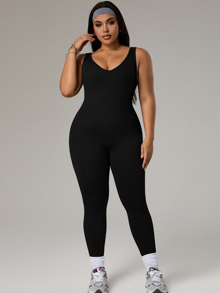Yoga Fitness Women - Übergrößen Damen Trainingsanzug Fitness Sportbekleidung Outfit