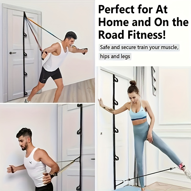 Suspension Trainer Trx - 1-teiliges Hochleistungs-Suspension-Trainer-System mit 5-Loop-Widerstandsbändern – All-in-One-Heim-Fitnessgeräte