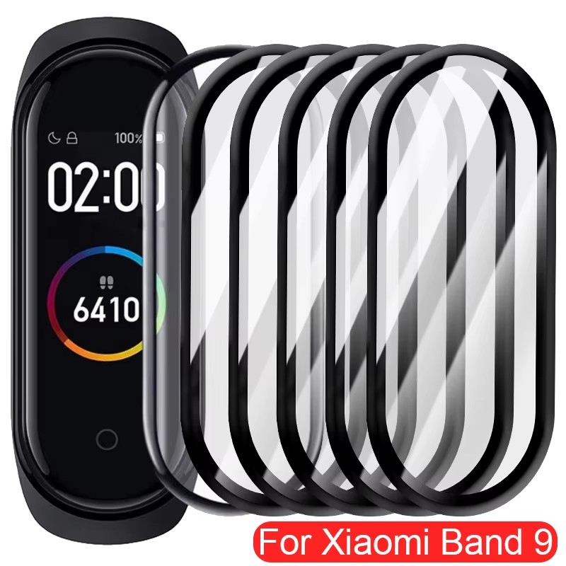 Fitness Tracker Band - 9D-Schutzfolie für Xiaomi Mi Band 9,