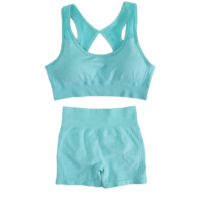 Yoga Fitness Women - Damen Sport Fitness Yoga Anzug Set