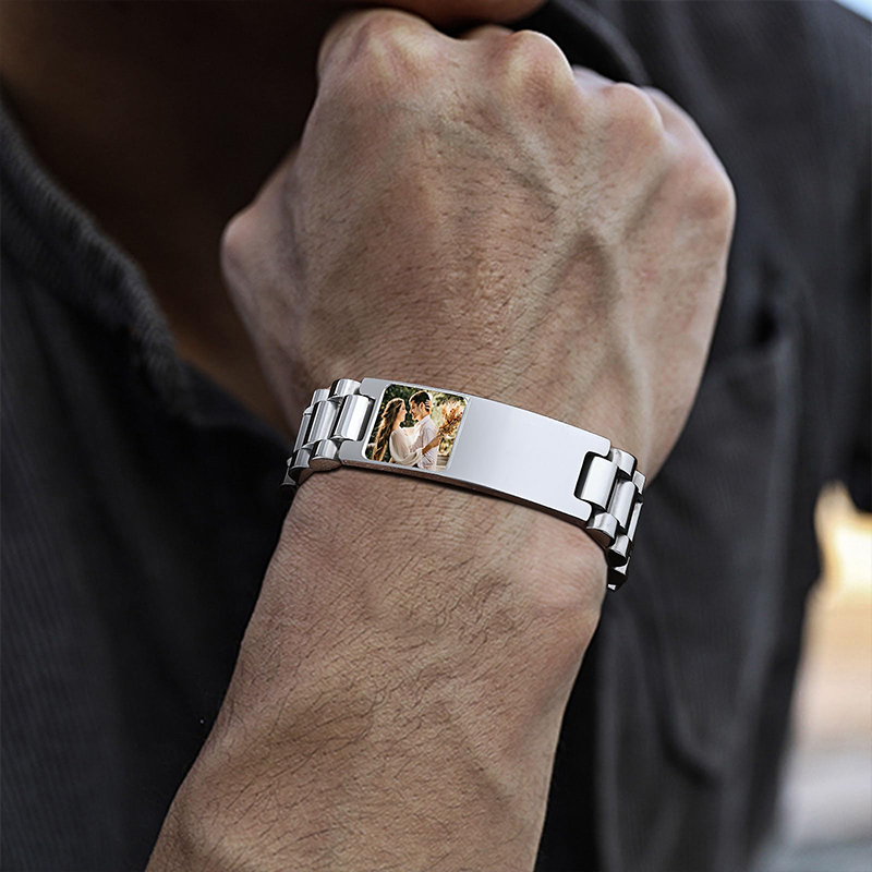 Benutzerdefiniertes Bild Text  – Fitness Tracker Band Bewertung und Preis