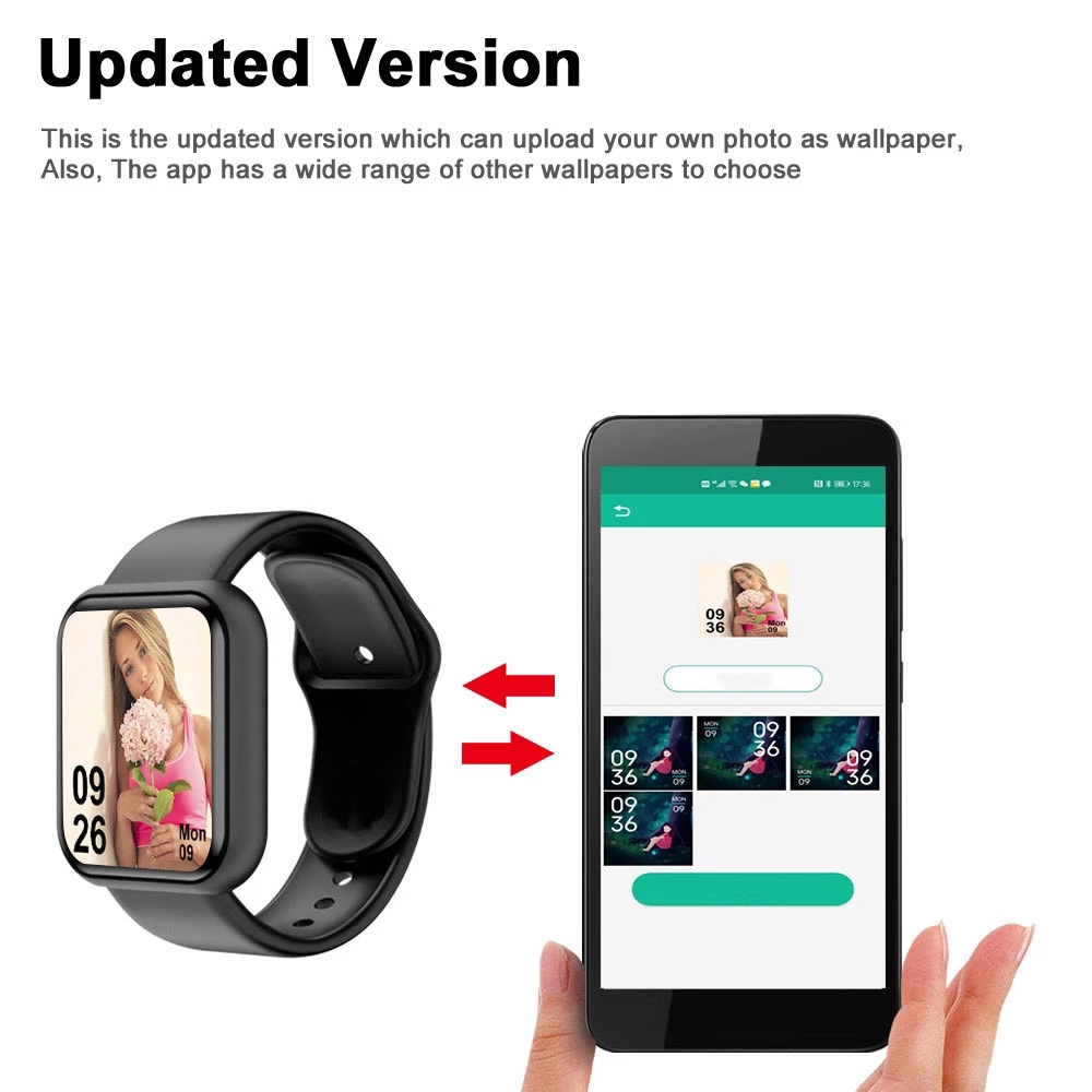 Smart Watch Für Männer Frauen  – Fitness Tracker Band Bewertung und Preis