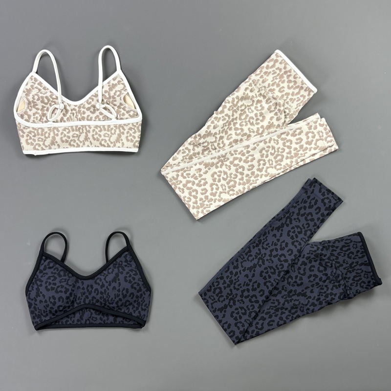 HISTELLO 2-teiliges Leoparden- – Yoga Fitness Kleidung Bewertung und Preis