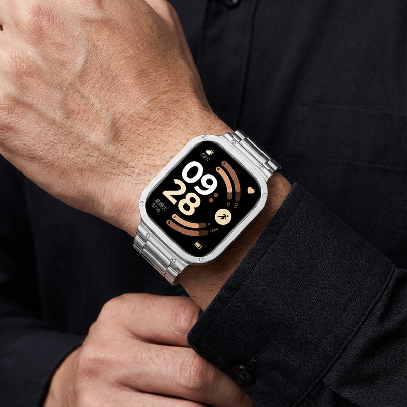 Metallrahmen-Gehörschutzschale – Fitness Tracker Band Bewertung und Preis